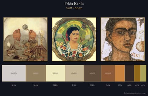 Frida Kahlo Palette 1
