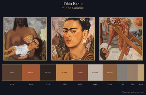 Frida Kahlo Palette 9
