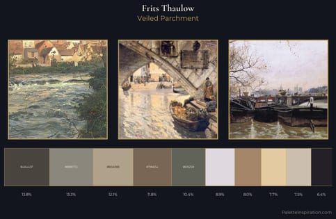 Frits Thaulow Palette 3 - Veiled Parchment