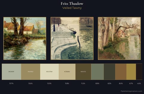 Frits Thaulow Palette 4 - Veiled Tawny