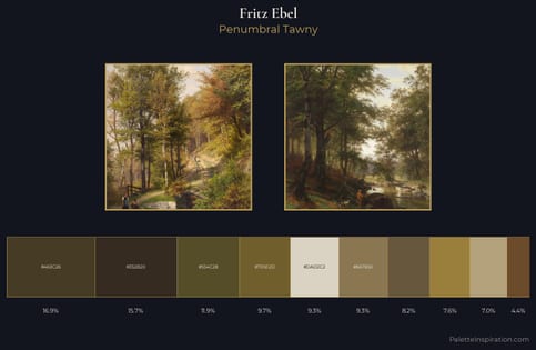 Fritz Ebel Palette 2 - Penumbral Tawny