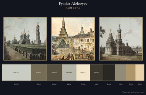 Fyodor Alekseyev Palette 4 - Soft Ecru