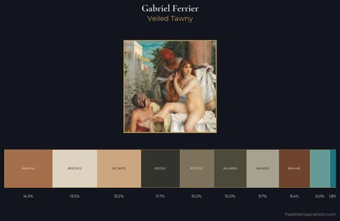 Gabriel Ferrier Palette 3 - Veiled Tawny