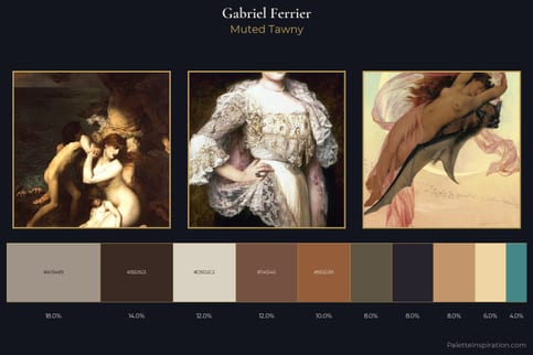 Gabriel Ferrier Master Palette - Muted Tawny