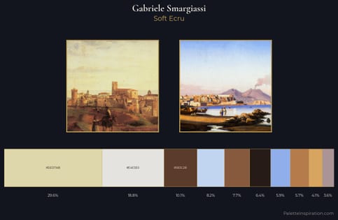 Gabriele Smargiassi Palette 1 - Soft Ecru