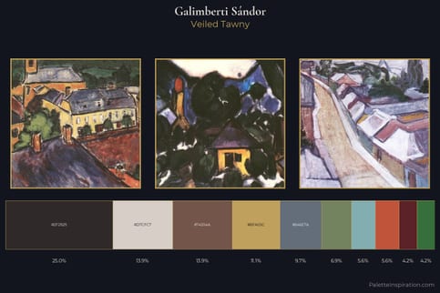 Galimberti Sándor Master Palette - Veiled Tawny