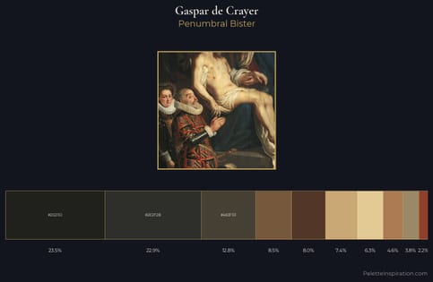 Gaspar de Crayer Palette 1 - Penumbral Bister