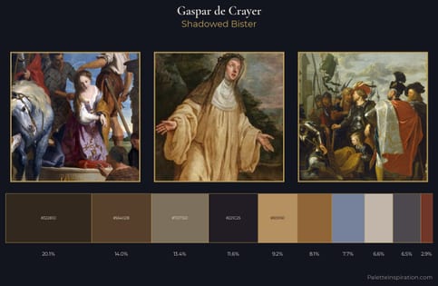 Gaspar de Crayer Palette 3 - Shadowed Bister