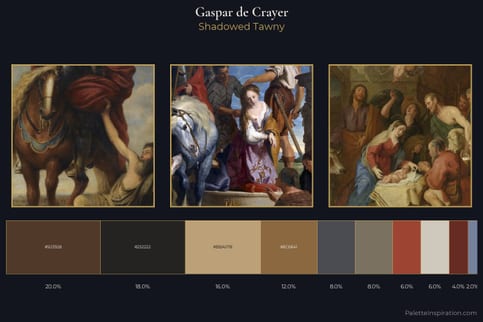 Gaspar de Crayer Master Palette