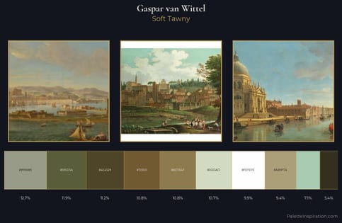 Gaspar van Wittel Palette 1