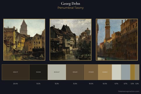 Georg Dehn Master Palette - Penumbral Tawny