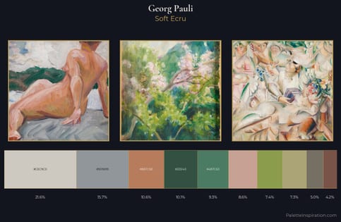 Georg Pauli Palette 3 - Soft Ecru