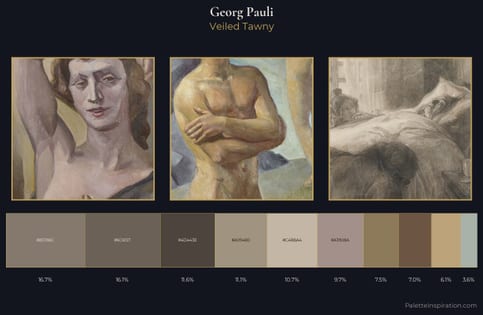 Georg Pauli Palette 4 - Veiled Tawny