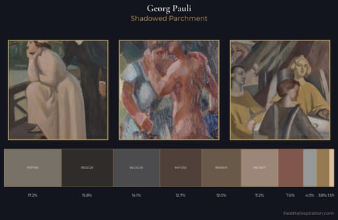 Georg Pauli Palette 5 - Shadowed Parchment