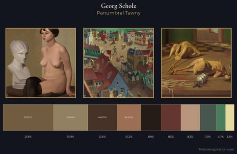 Georg Scholz Palette 4 - Penumbral Tawny