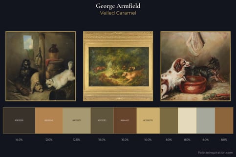George Armfield Master Palette - Veiled Caramel