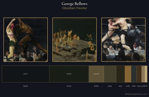 George Bellows Palette 7