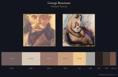 George Bouzianis Palette 2 - Muted Tawny