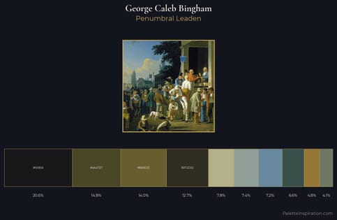 George Caleb Bingham Palette 5