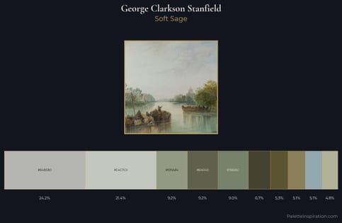 George Clarkson Stanfield Palette 2 - Soft Sage