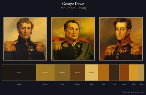 George Dawe Palette 2 - Penumbral Tawny