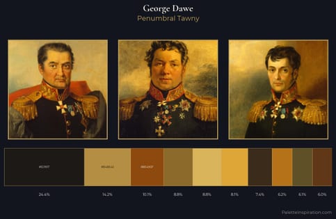 George Dawe Palette 4 - Penumbral Tawny