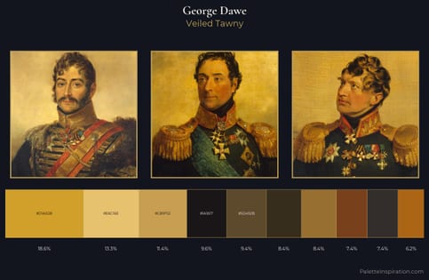 George Dawe Palette 5 - Veiled Tawny