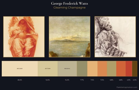 George Frederick Watts Palette 1