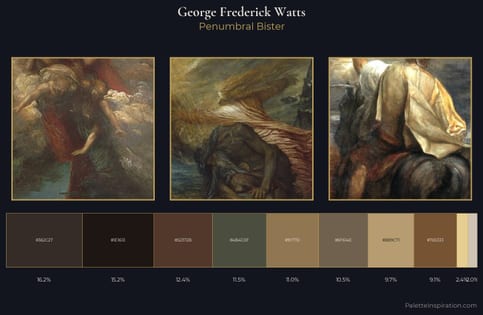 George Frederick Watts Palette 6 - Penumbral Bister