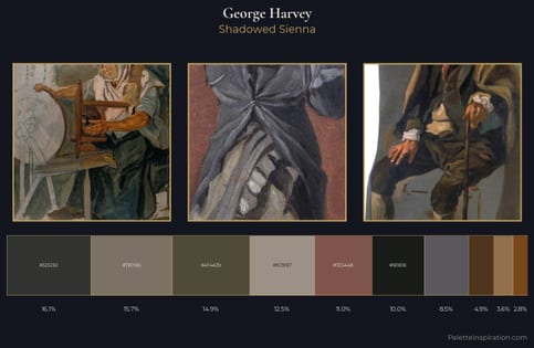 George Harvey Palette 7 - Shadowed Sienna