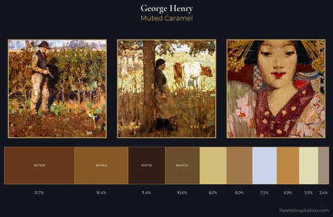 George Henry Palette 2 - Muted Caramel