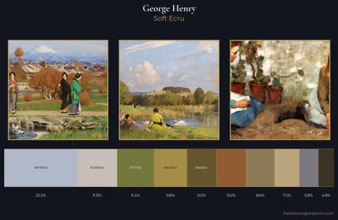 George Henry Palette 3 - Soft Ecru