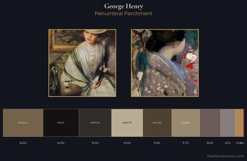 George Henry Palette 5 - Penumbral Parchment