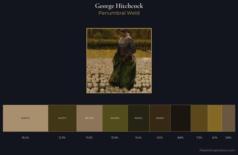 George Hitchcock Palette 2