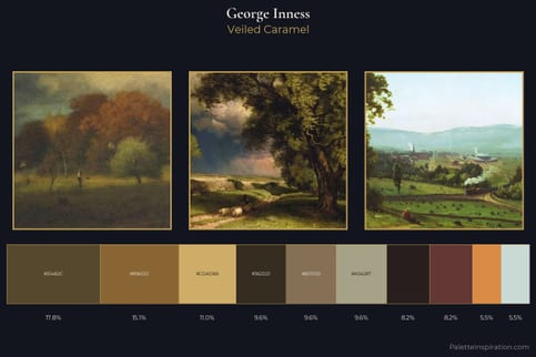 George Inness Master Palette