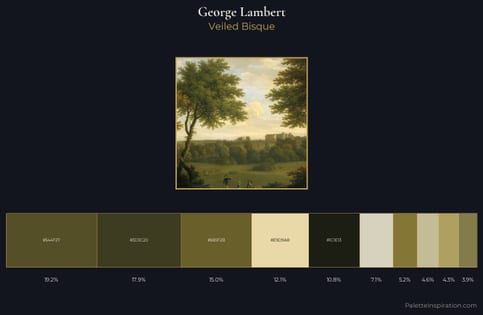 George Lambert Palette 2 - Veiled Bisque