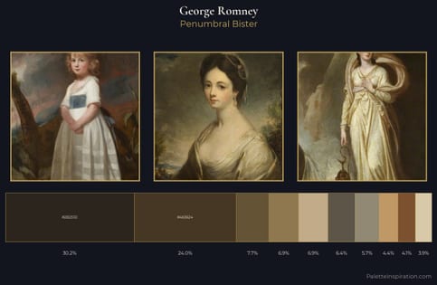 George Romney Palette 3 - Penumbral Bister