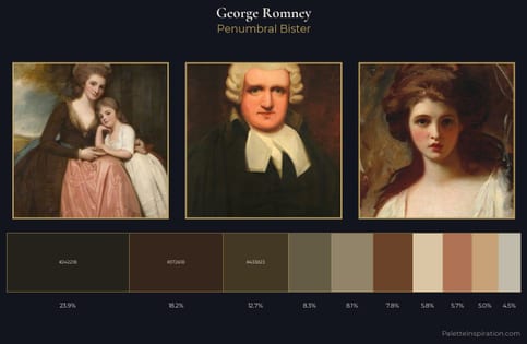 George Romney Palette 5 - Penumbral Bister