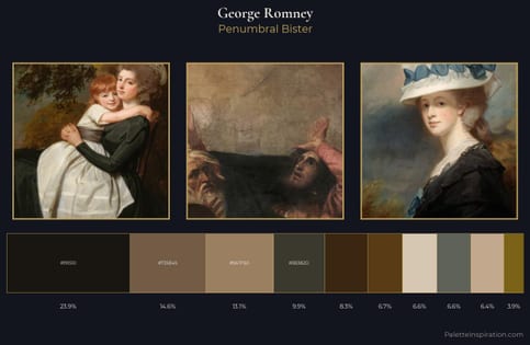 George Romney Palette 8 - Penumbral Bister