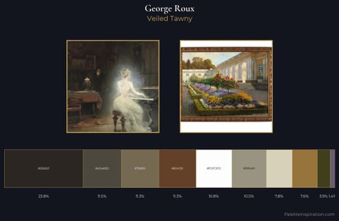 George Roux Palette 1 - Veiled Tawny
