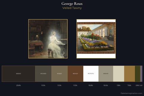 George Roux Master Palette - Veiled Tawny