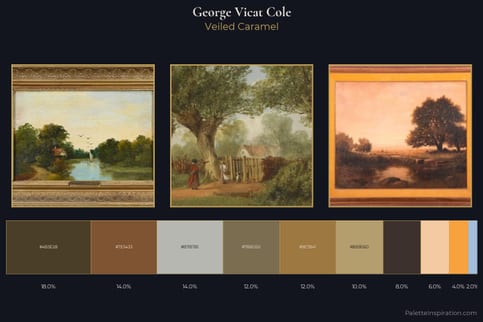 George Vicat Cole Master Palette - Veiled Caramel