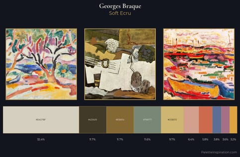Georges Braque Palette 3 - Soft Ecru