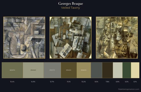 Georges Braque Palette 9 - Veiled Tawny