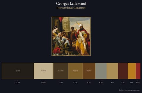 Georges Lallemand Palette 2 - Penumbral Caramel