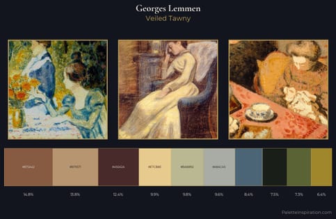 Georges Lemmen Palette 2 - Veiled Tawny