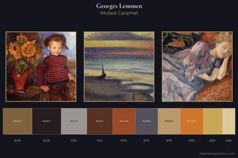 Georges Lemmen Master Palette