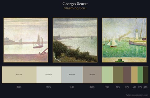 Georges Seurat Palette 1