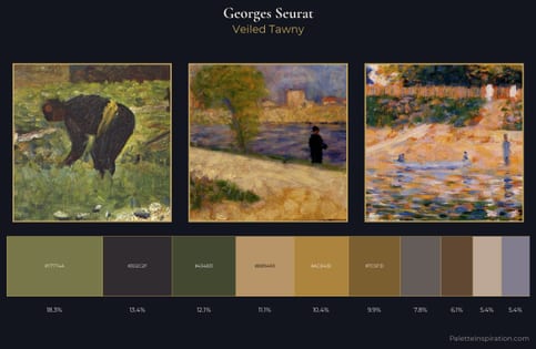 Georges Seurat Palette 12