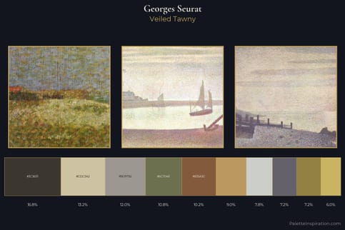 Georges Seurat Master Palette